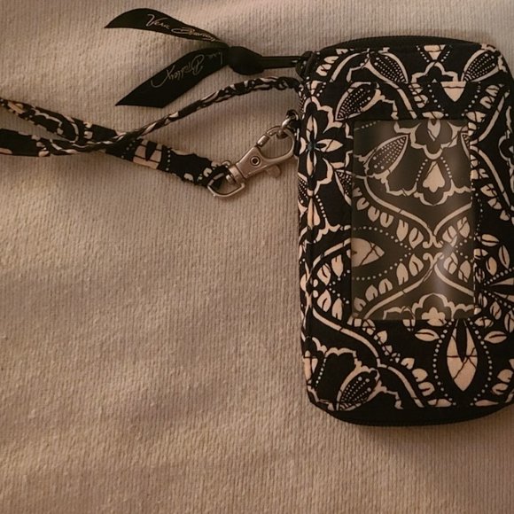 Vera Bradley Retired Barcelona Print Wristlet with Phone Compartment - Picture 4 of 6
